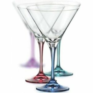 Bohemia Crystal poháre na martini Spectrum set po 4 x 290 ml