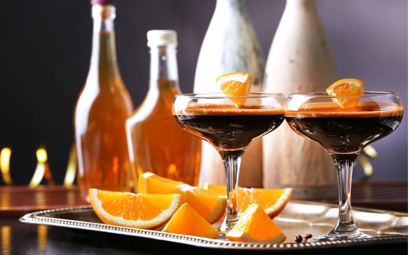 Čoládovo-pomarančové espresso martini 