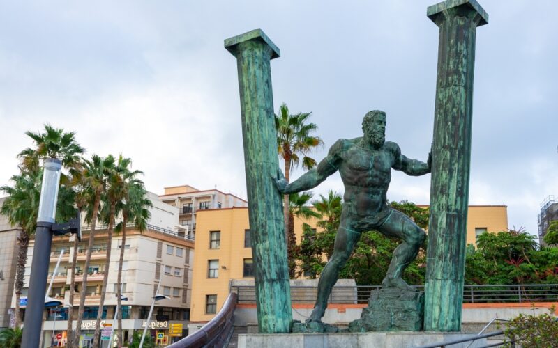 Herkulove stĺpy v Ceute - španielskej enkláve v severnej Afrike