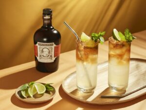 Rum Mule - rumový koktejl (Diplomático Mantuano)