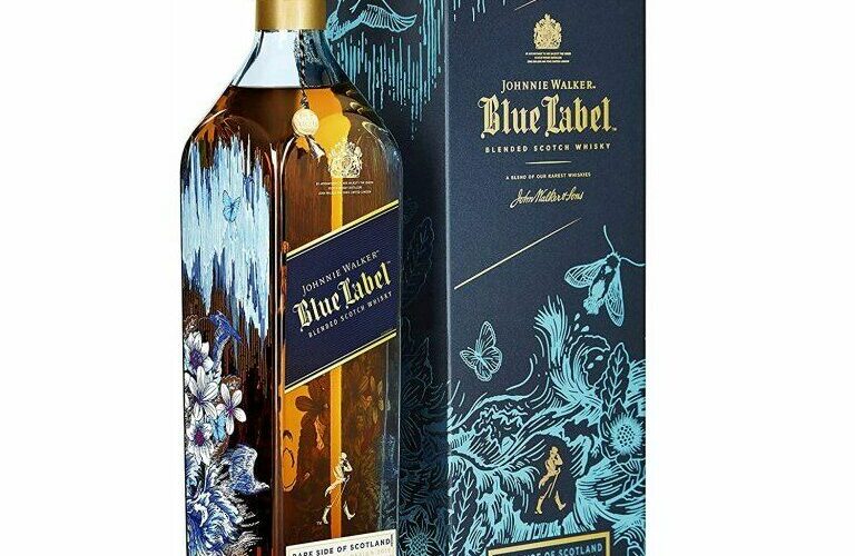 Johnnie Walker Blue Label Rare side of Scotland Limited edition 40% 0,7L v kazete