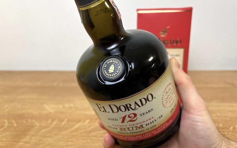 El Dorado 12 - detail pečate na fľaši