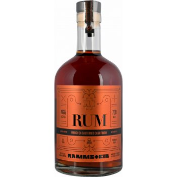Rammstein Cognac Cask Finish Rum 46% 0,7 l (tuba)