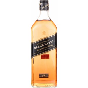 Johnnie Walker Black Label 40% 3 l (čistá fľaša)