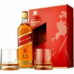 Johnnie Walker Red Label (darčekové balenie 2 poháre)