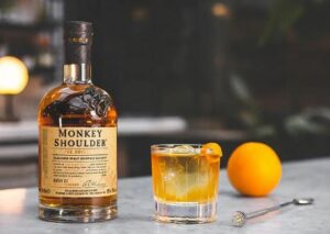 Lazy Old Fashioned drink whisky Monkey Shoulder