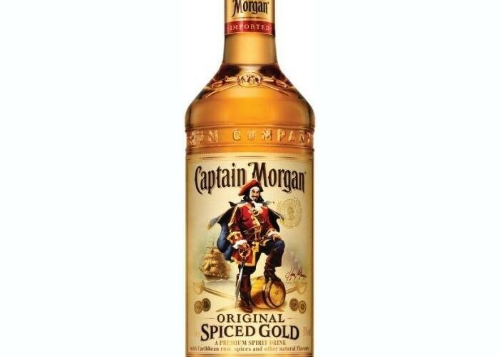 Captain Morgan Spiced Gold 35% 1 l (čistá fľaša)