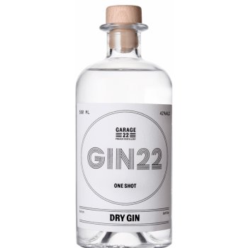 Garage 22 Gin22 One Shot 42% 0,5 l (čistá fľaša)