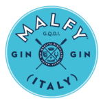 Malfy Gin - modré logo talianskej značky