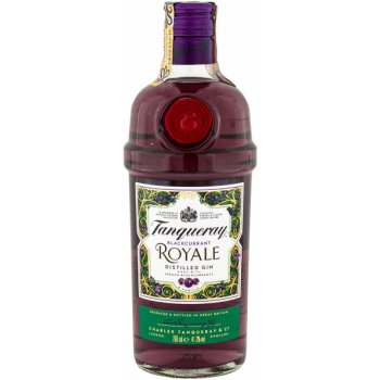 Tanqueray Blackcurrant Royale 41,3% 0,7 l (čistá fľaša)