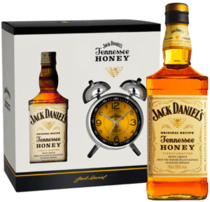 Jack Daniel’s Tennessee Honey + Budík 35% 0,7L