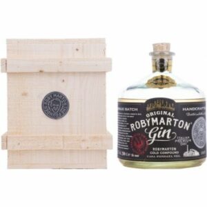 Roby Marton Original Italian Premium Gin 47% 2 l (drevený box)