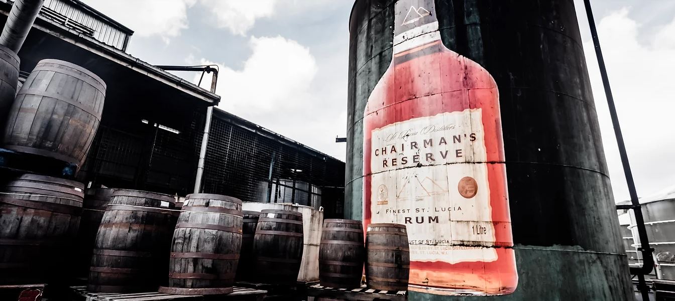 Chairman's Reserve rum - St. Lucia Distillery