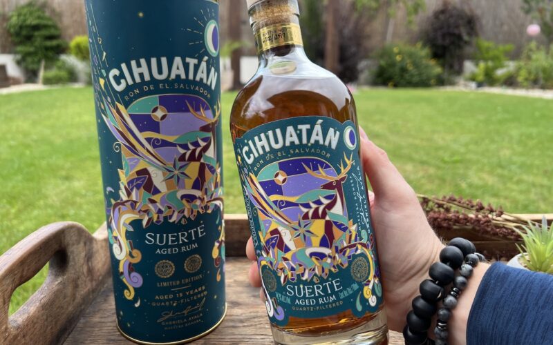 Cihuatan Suerte - fľaša detail