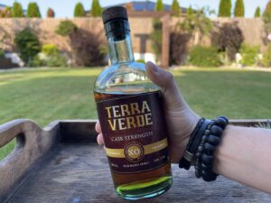 Terra Verde XO Cask Strength detail fľaše