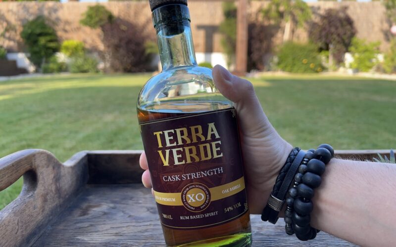Terra Verde XO Cask Strength detail fľaše