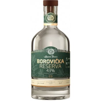 RESERVA Borovička 43% 0,7 l (čistá fľaša)
