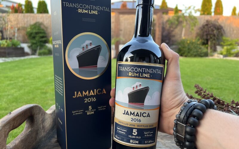 Transcontinental Rum Line Jamaica 2016 fľaša