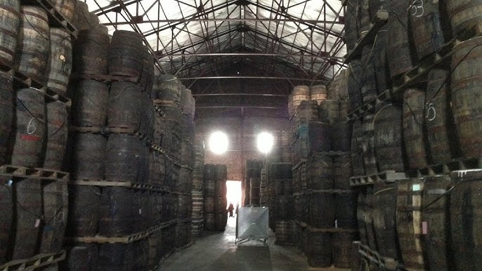 Angostura Distillery - sklad sudov