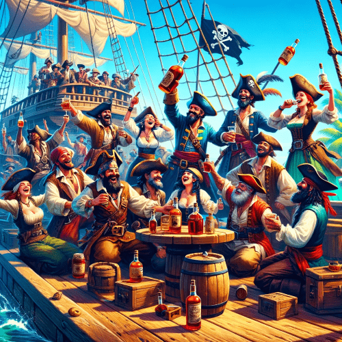Piráti a rum - podstata Zlatého veku pirátstva