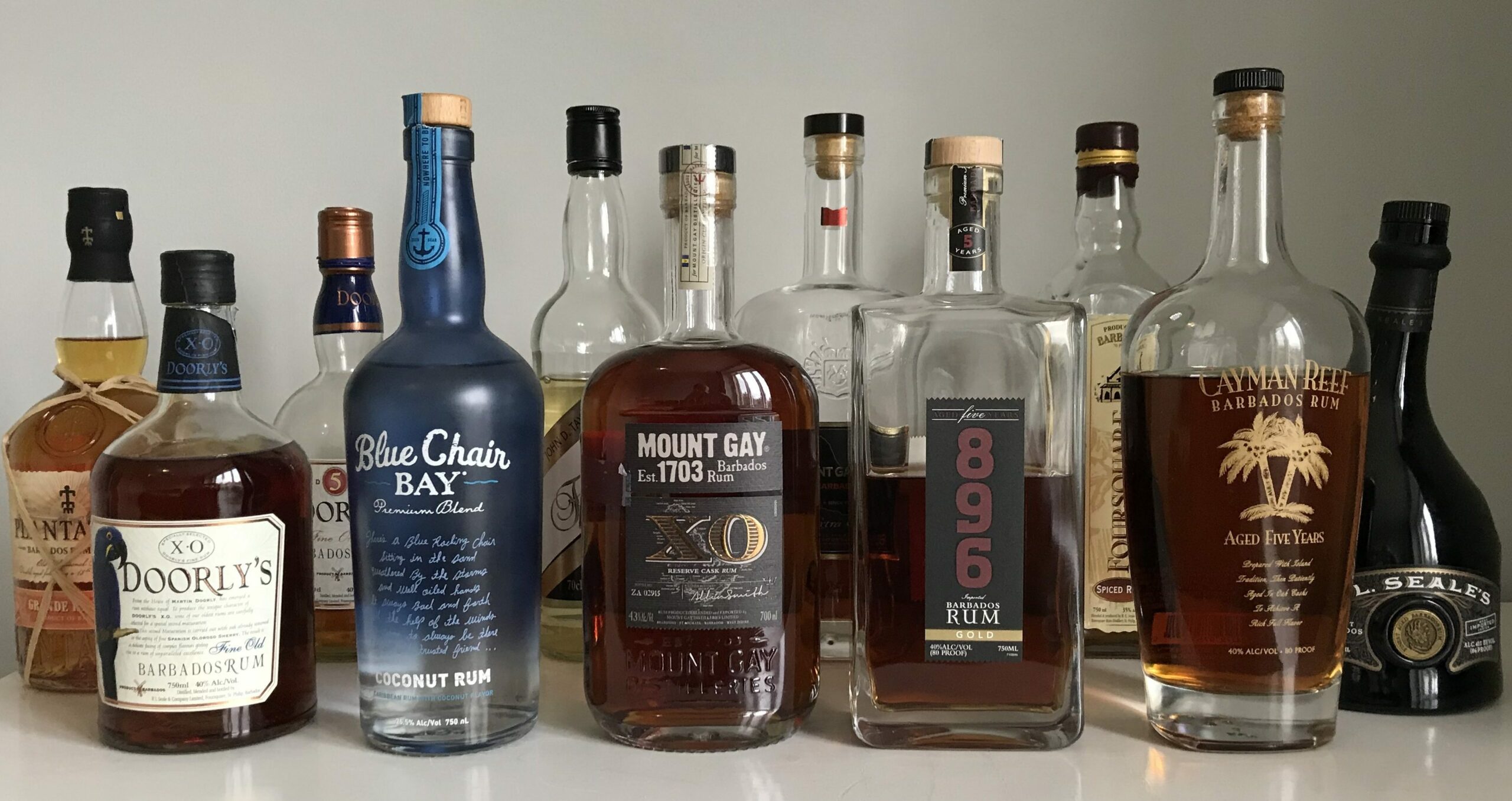 Barbados Rum - niekoľko známych značiek bajan rumov