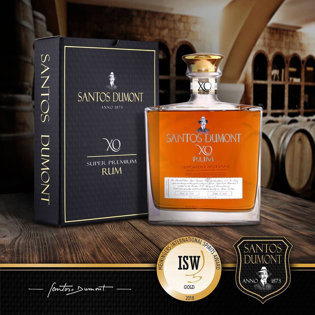 Santos Dumont XO rum ocenenia