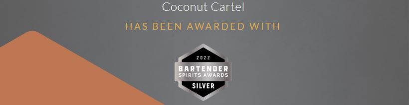 Coconut Cartel Special - ocenenie striebro na Bartender Spirit awards 2022