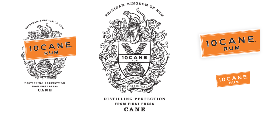 10 cane rum - logo