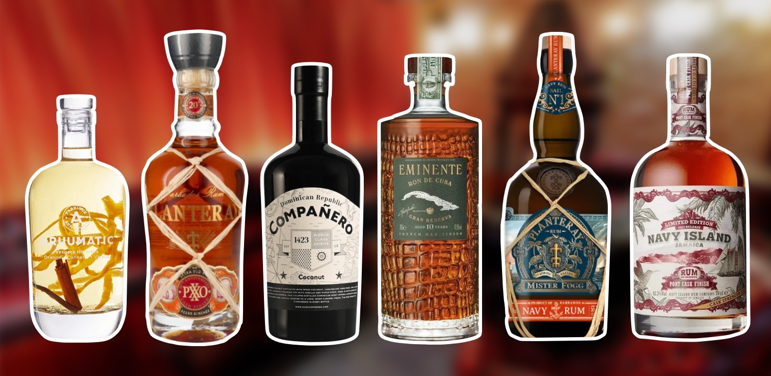 6 rumov, degustácia AlkoTip Bratislava