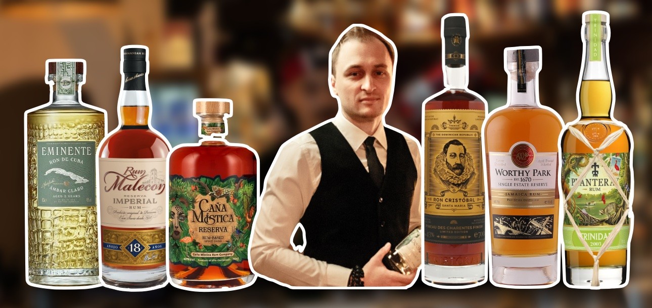 6 rumov, degustácia Nitra