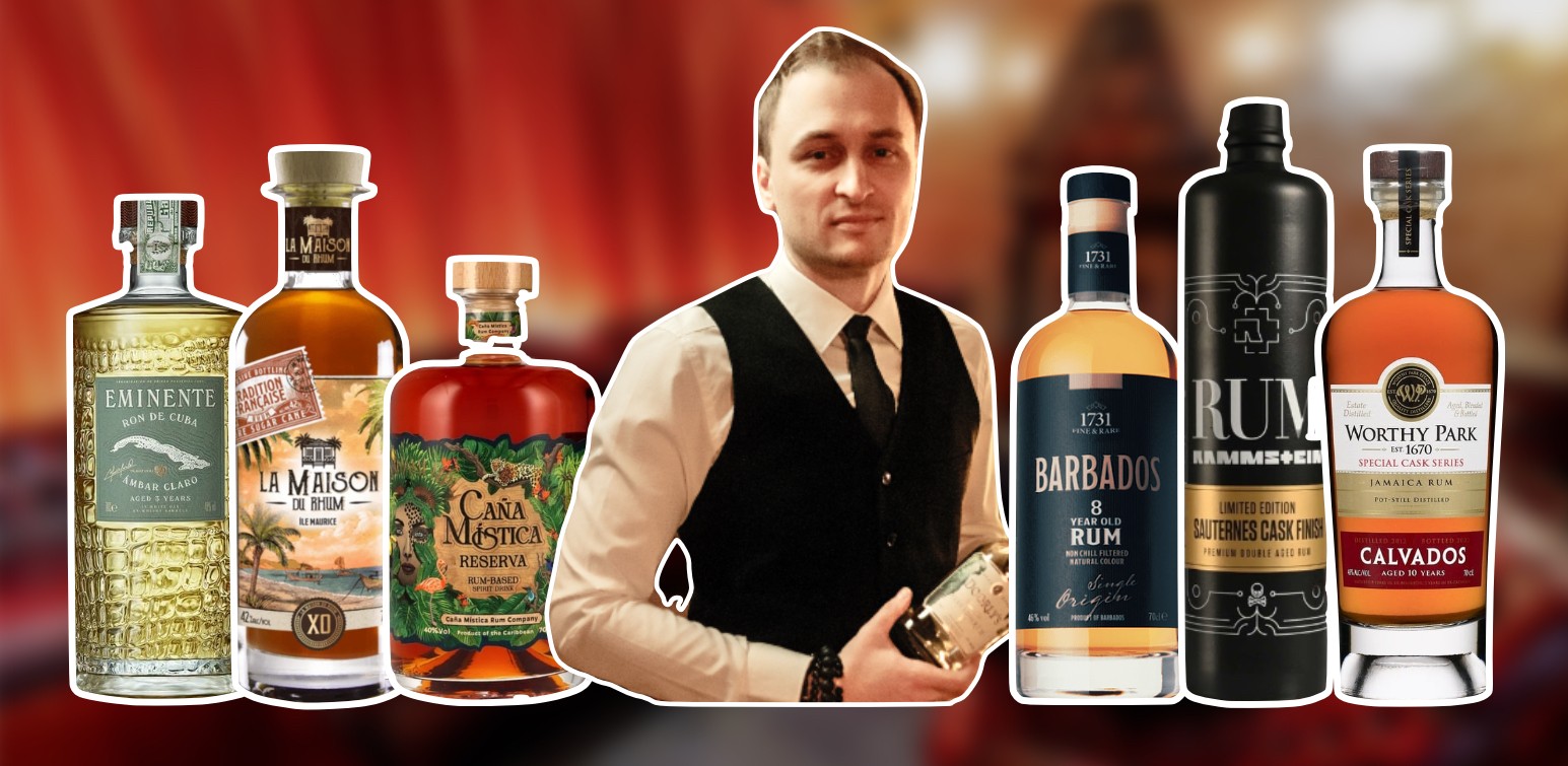 6 rumov, degustácia AlkoTip Bratislava