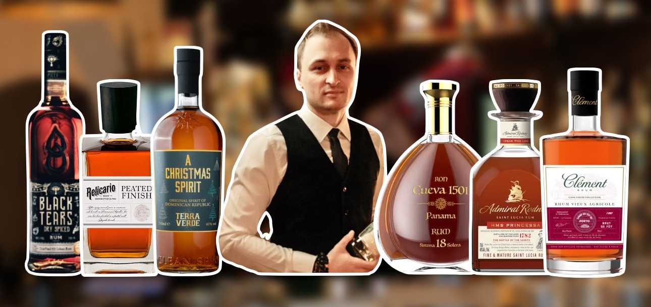 6 rumov, degustácia Nitra