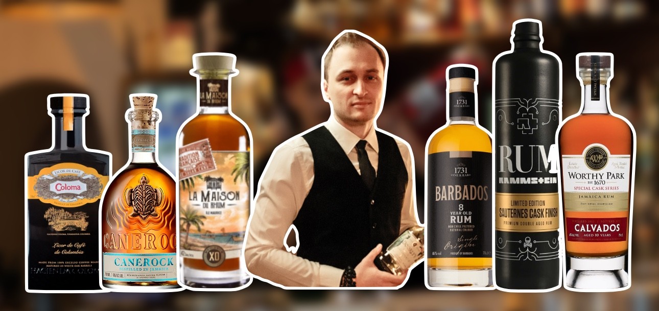 6 rumov, degustácia Nitra