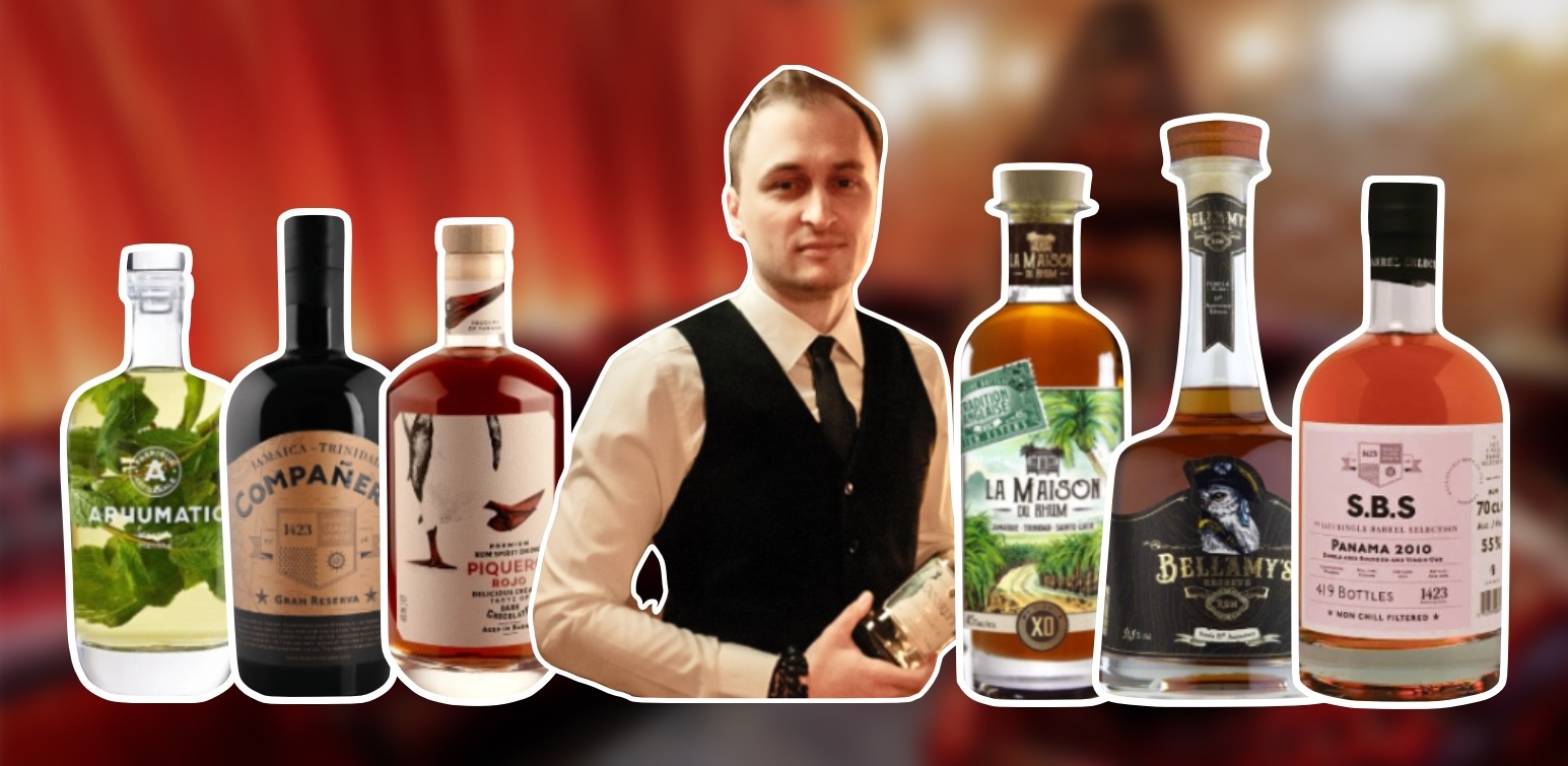 6 rumov, degustácia AlkoTip Bratislava